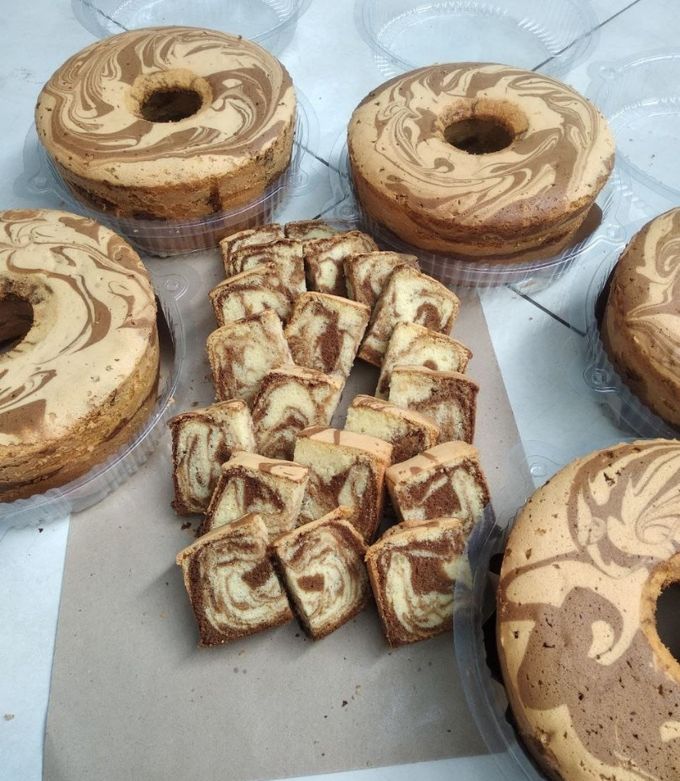 Foto resep Bolu marmer teknik all in one