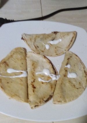 Una foto de Quesadillas doradas