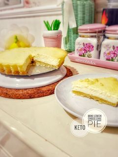 Foto resep Keto Mini Lemon Cheese Cake Pie ~ creamy, ngeju, simpel banget