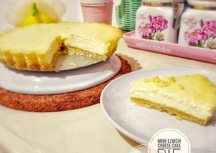 Keto Mini Lemon Cheese Cake Pie ~ creamy, ngeju, simpel banget