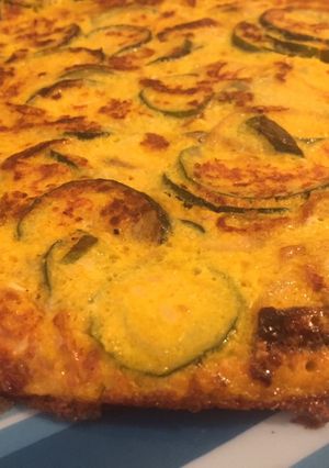 Foto di Frittata cipolla e zucchine