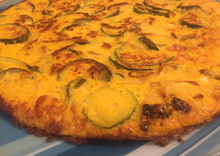 Frittata cipolla e zucchine