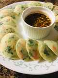 Soft Spongy Vegetable Idli