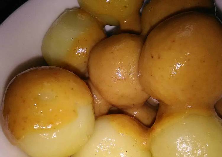 Resep Cilok kuah kacang Anti Gagal