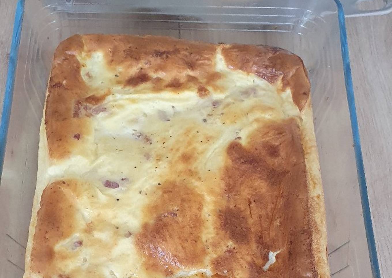 Quiche Lorraine sans pâte