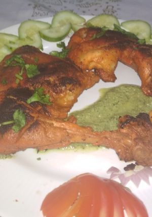 A picture of Chicken tandoori.