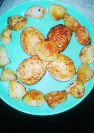 A picture of Potatoes Egg Fry.