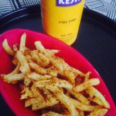A picture of Masala French fries.