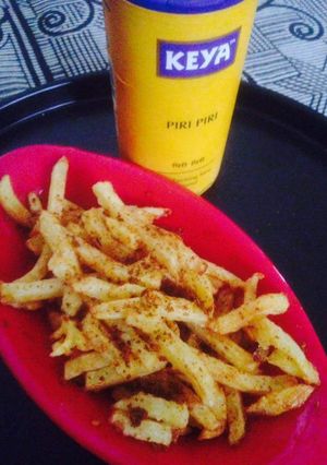 A picture of Masala French fries.
