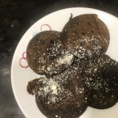 A picture of Chocolate pancakes.