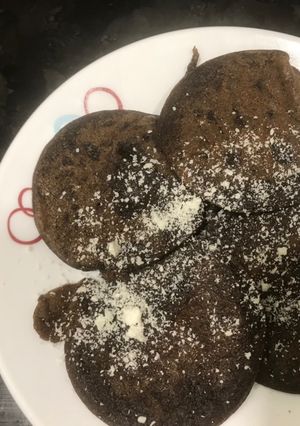 A picture of Chocolate pancakes.
