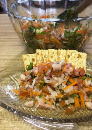 Una foto de Ceviche de Tilapia