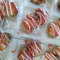 รูปของ Takoyaki isi Seafood, ekonomis untuk jualan tanpa taburan katsuoboshi