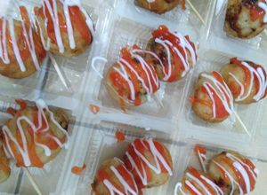 Foto resep Takoyaki isi Seafood, ekonomis untuk jualan tanpa taburan katsuoboshi