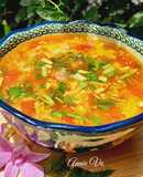 Canh mây đậu hũ