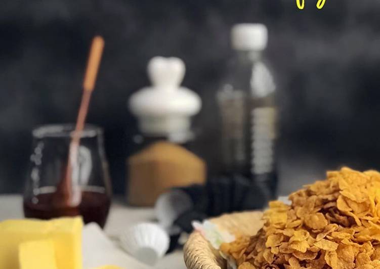 Cara Buat Cornflake Madu Air Fryer yang Mudah