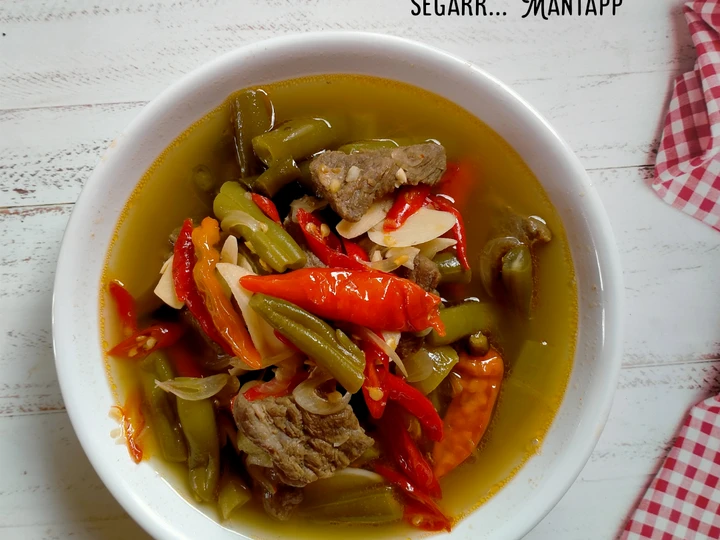 Langkah Mudah untuk Membuat Resep Asem2 Daging Sapi Buncis segarr... Mantapp Anti Ribet, Enak