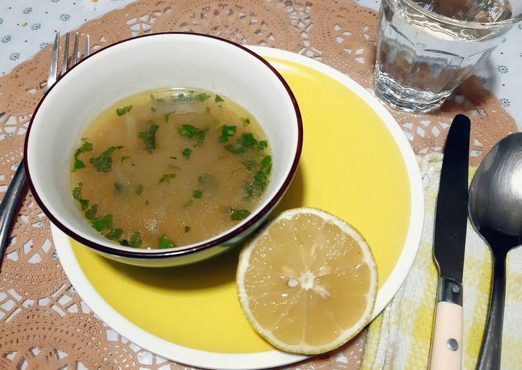 Voici la recette Soupe 🍴 spécial