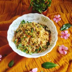 Gobindobhog Rice pulao 😋😋 A picture of Gobindobhog Rice pulao 😋😋.