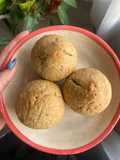 Cupcakes de banana y mantequilla de maní