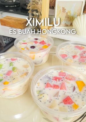 Foto resep XIMILU : Es Buah Hongkong
