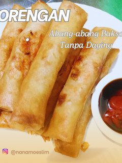 Foto resep Gorengan Abang Bakso Dari Kulit Lumpia Tanpa Daging