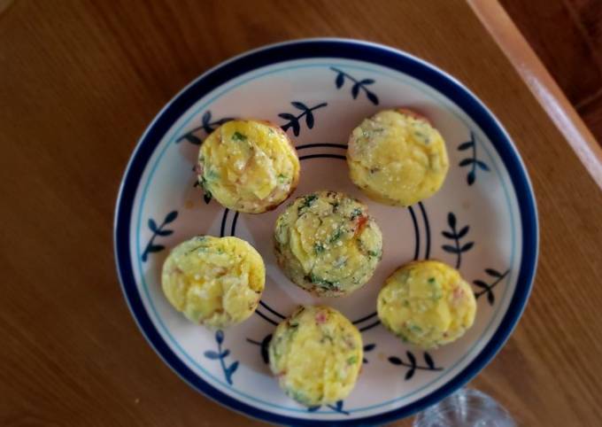Muffins de huevo (Método Grez) Receta de Pauly González- Cookpad
