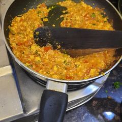 A picture of Paneer bhurji.