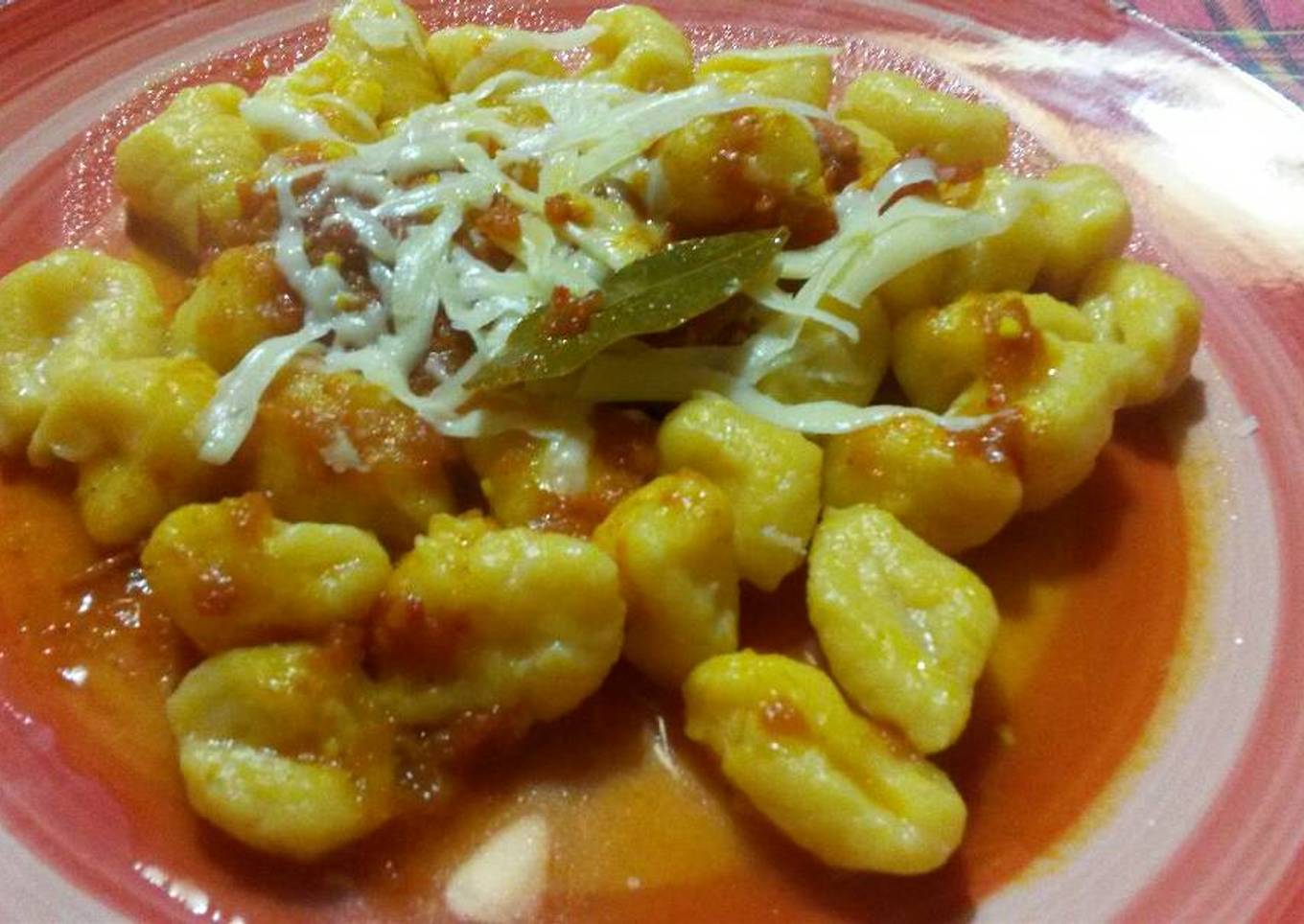 Ñoquis de calabaza