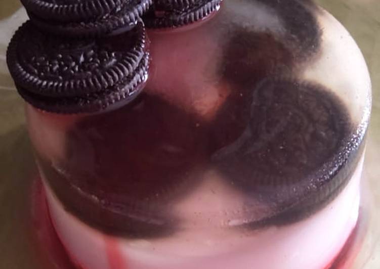 Puding Oreo