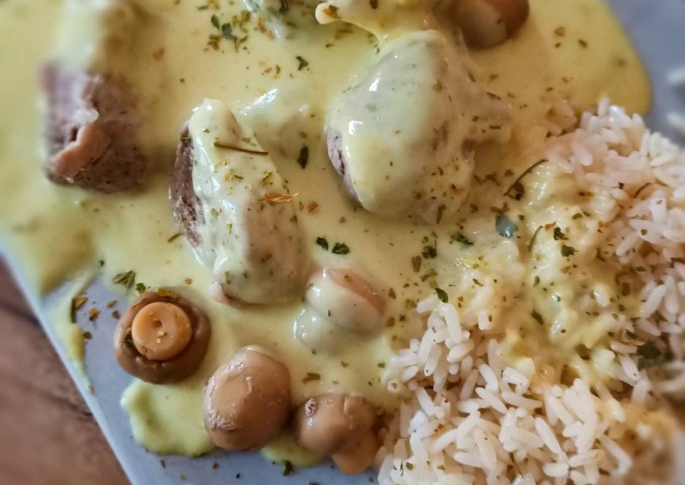 Filet mignon aux champignons sauce au poireau #cookexpertmagimix