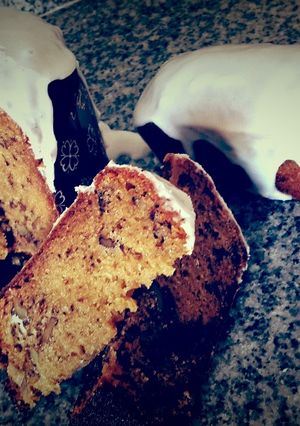 Una foto de Budin hamburgues