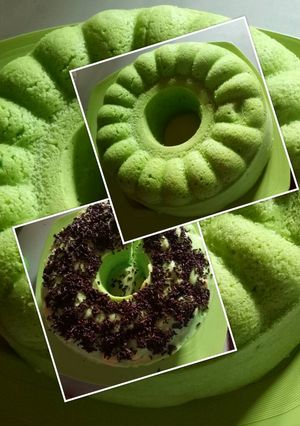 Foto resep Bolu kukus pandan
