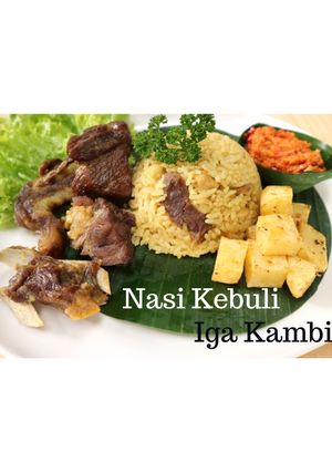 Foto resep Eps.9 Nasi Kebuli Iga Kambing Pakai Rice Cooker