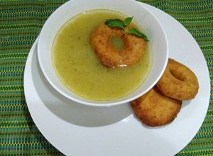 Una foto de Sopa de queso