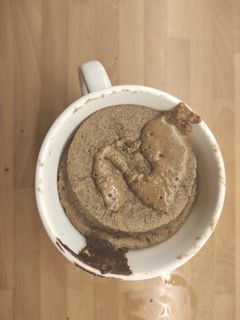Una foto de Mug cake de plátano