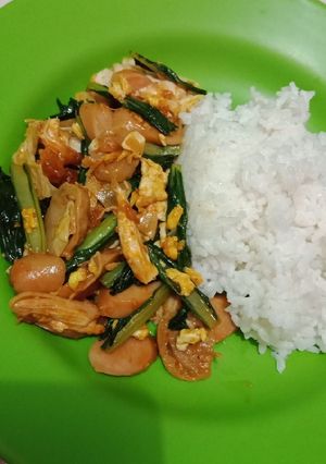 Foto resep Nasi gila super pedes