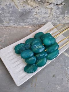 Foto resep Sate Manisan Kolang-Kaling Bunga Telang