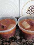Alubias rojas con sacramentos