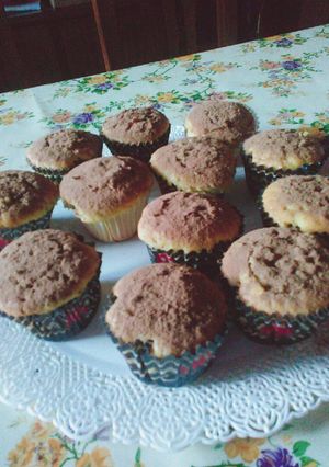Una foto de Cupcake de banana y dulce de leche