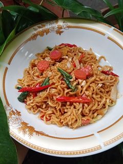 Foto resep Mie goreng sederhana