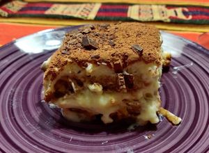 Una foto de Tiramisú auténtico