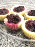 Mini cheesecake de frutos 🫐🍓🍒