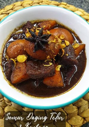 Foto resep Semur Daging Telur & Kentang
