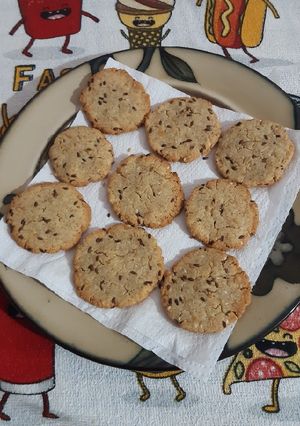 Una foto de Galletitas de queso y mix de semillas