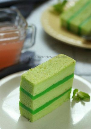Foto resep Pandan Kaya Cake