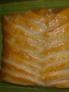 Una foto de Trenza rellena de carne y bechamel con thermomix