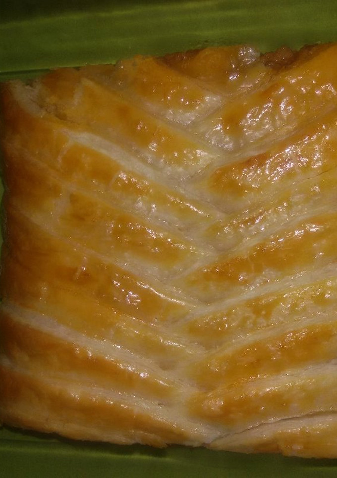 Una foto de Trenza rellena de carne y bechamel con thermomix