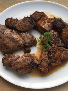Una foto de Atún a la portuguesa en barbacoa