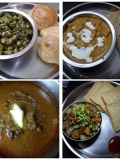 பாலக் சோலே(Palak chole)& டோஃபு பட்டாணி மசாலா& ராஜ்மா மசாலா(Rajma Masala)&ஃப்ரஸர் குக்ட் வெஜிடேபிள்ஸ் செய்முறை முக்கிய புகைப்படம்